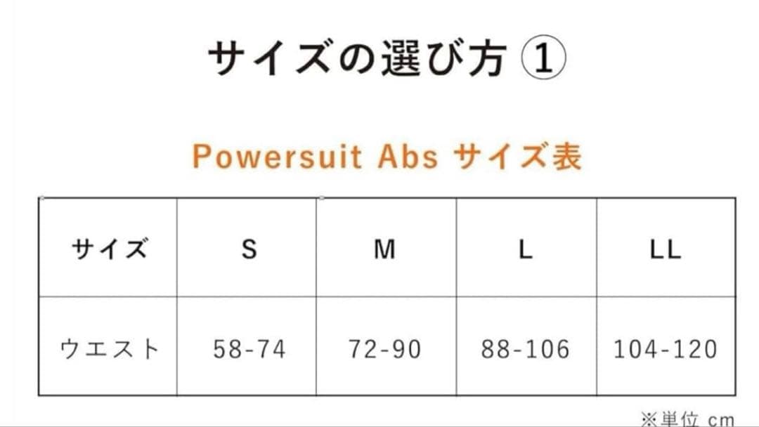 SIXPAD パワースーツ アブスEMSトレーニング用ケース付　Lサイズ