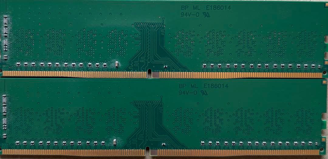サーバー用 DDR4 2400MHz 8GB メモリ2枚組