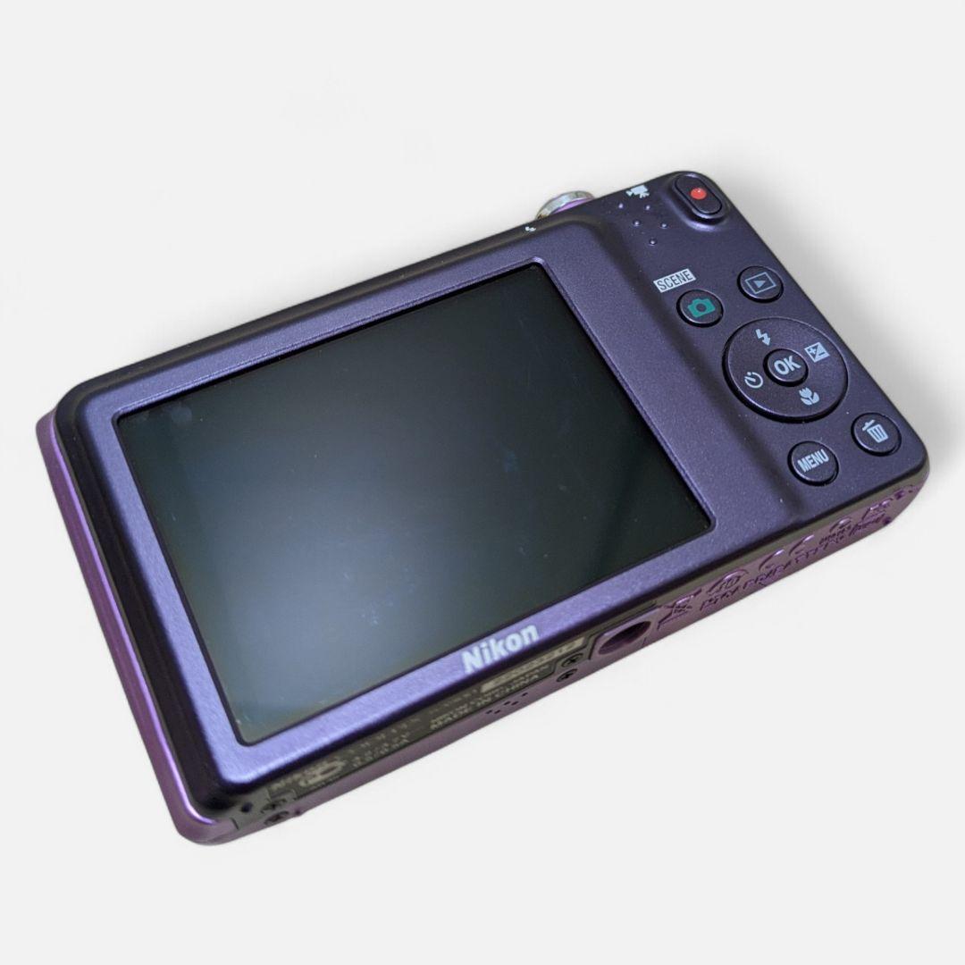 Nikon ニコン COOLPIX クールピクス S3500 デジカメ パープル