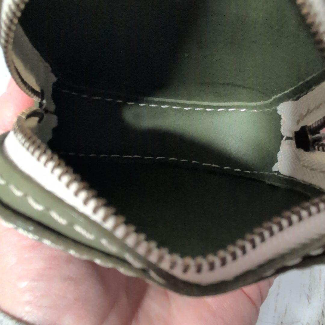 本革ハンドメイド ミニポーチ・ミニ財布