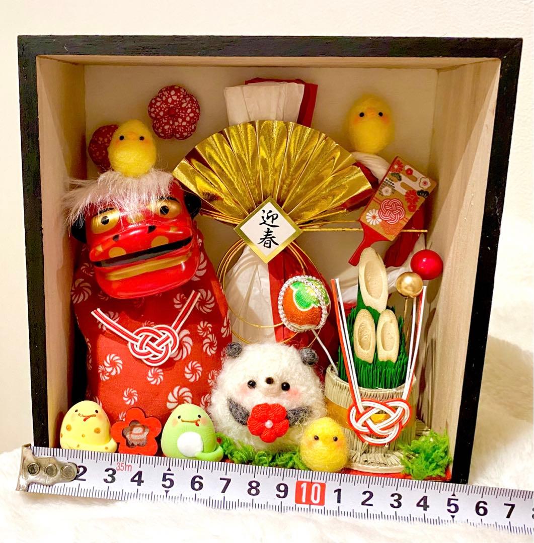 お正月飾り✩.*˚壁掛け特大サイズBOX♡こロン♪シリーズ