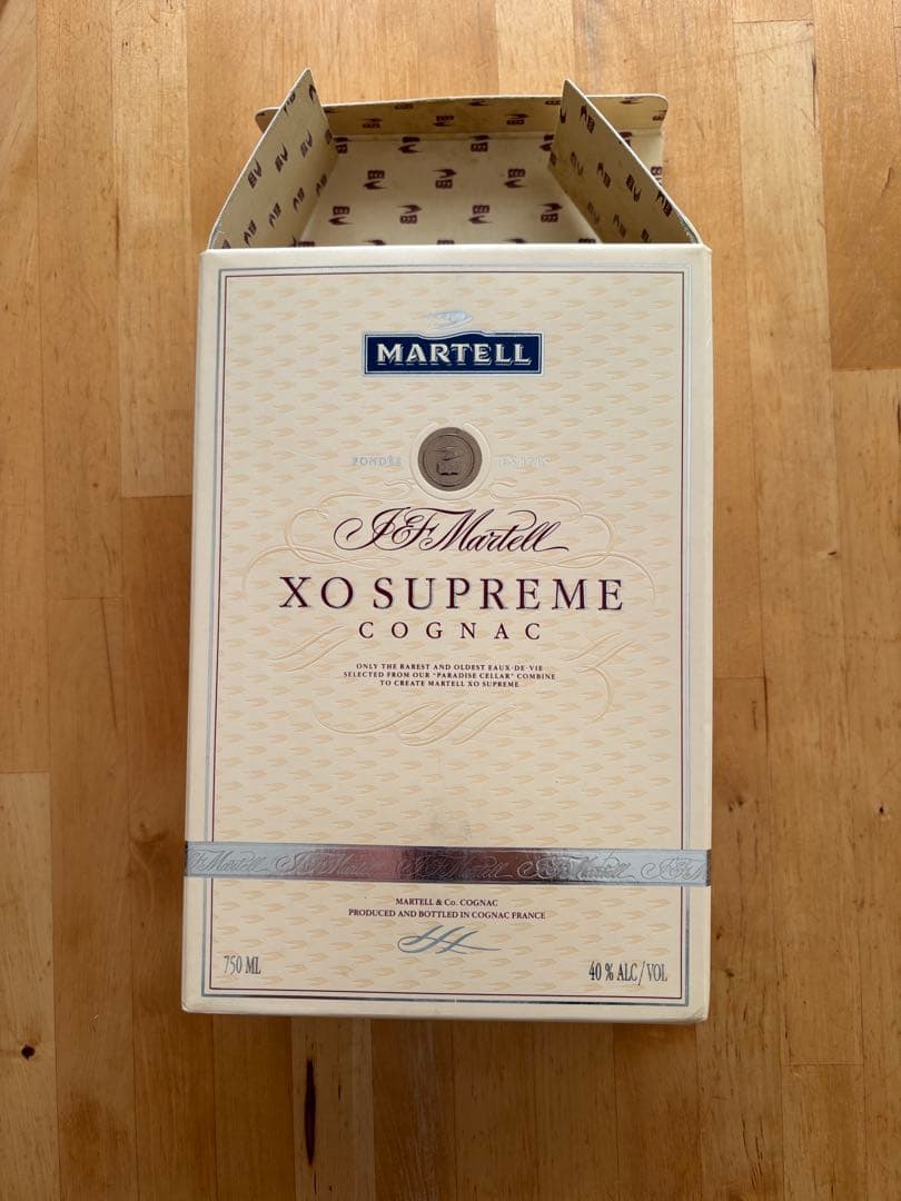 マーテル XO スプリーム コニャック ✨希少750ml ✨箱付き未開封