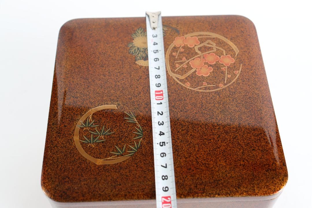 茶道具 輪島塗 三段重 重箱 五島屋謹製