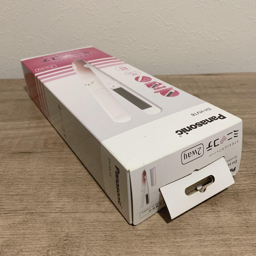 【新品】パナソニック　コンパクトアイロン ミニコテ　2way　EH-HV18