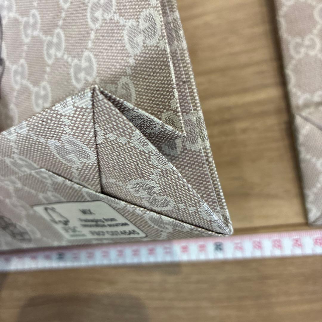 GUCCIMUSEO ベージュGGパターンショップ袋 2枚セット