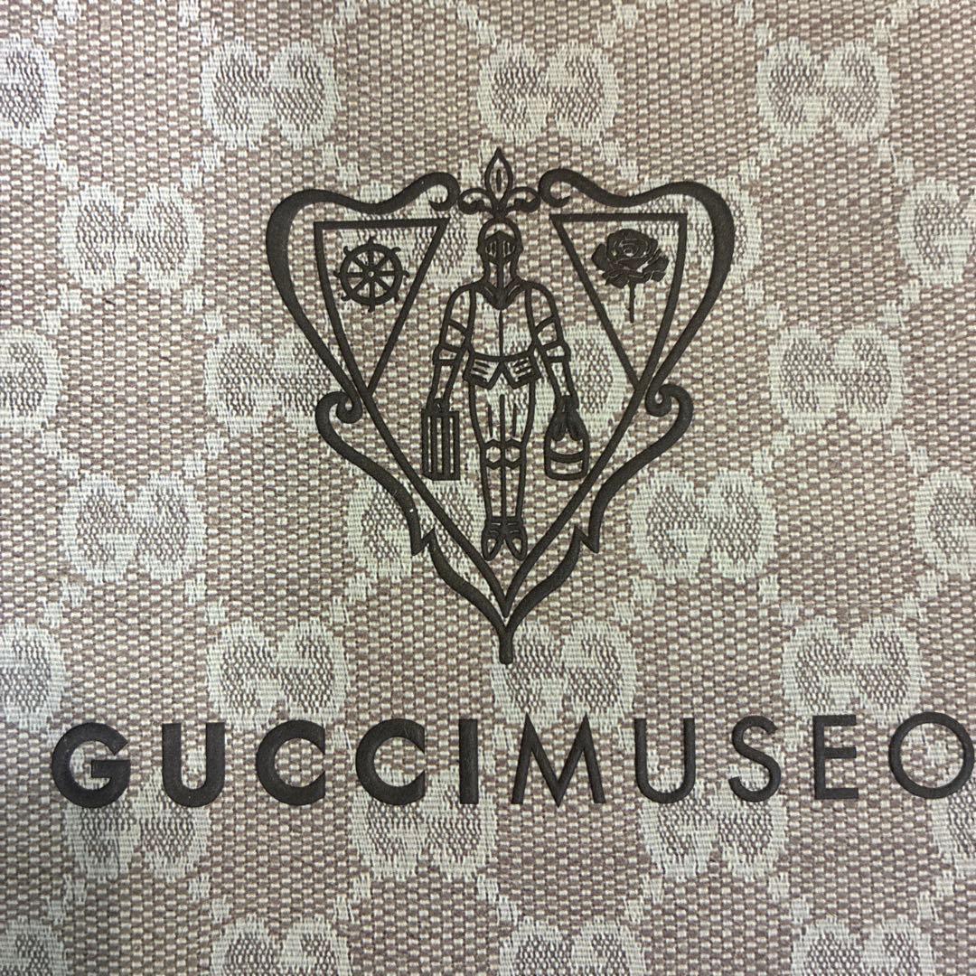GUCCIMUSEO ベージュGGパターンショップ袋 2枚セット