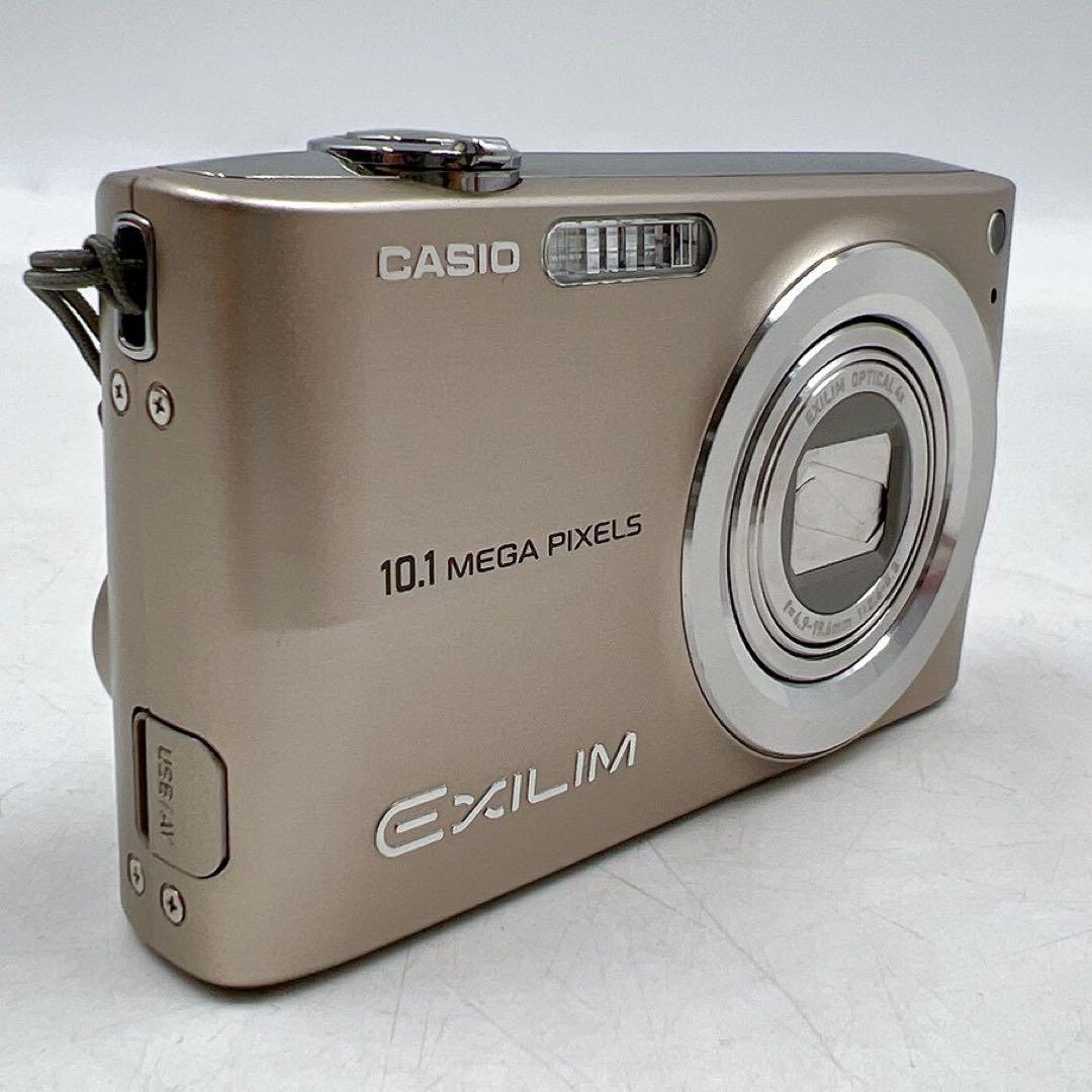 極美品 CASIO EXILIM EX-Z200 ゴールド 付属品完備 デジカメ