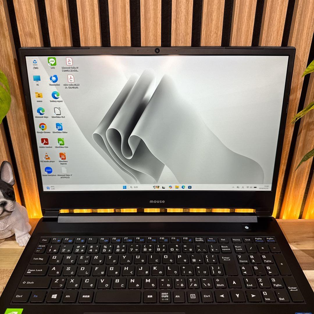ゲーミング NVIDIAグラボ搭載‼️Mouse☘️最高峰i7☘ノートパソコン
