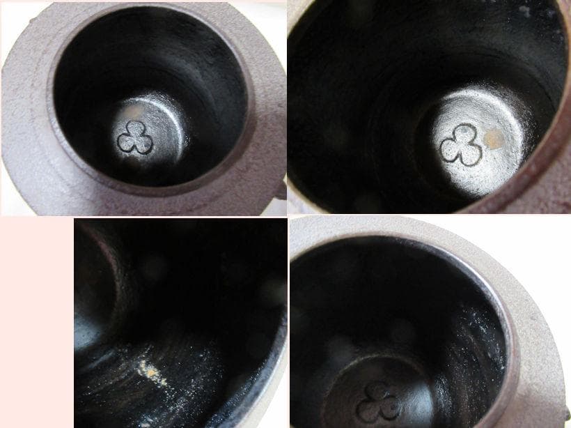 釜　高橋敬典作　唐松紋　筒釜　共箱