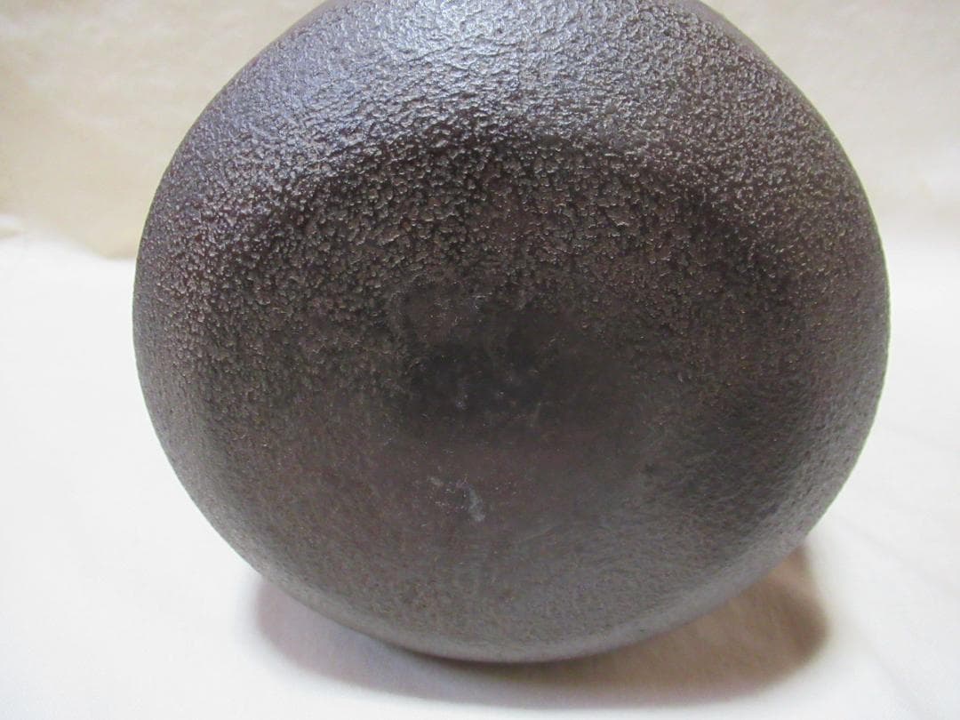 釜　高橋敬典作　唐松紋　筒釜　共箱