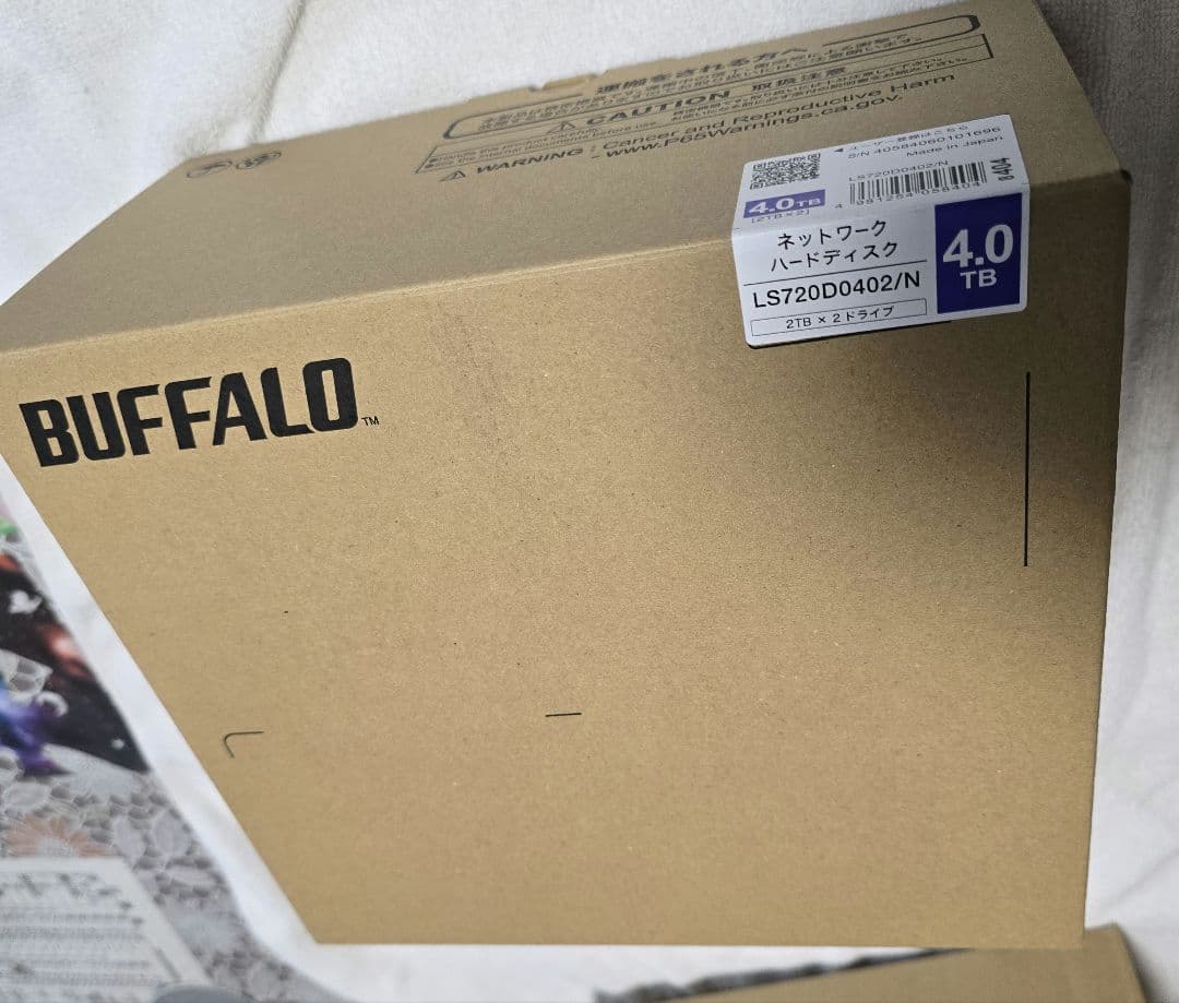【新品未使用】LS720D0402 BUFFALO NAS