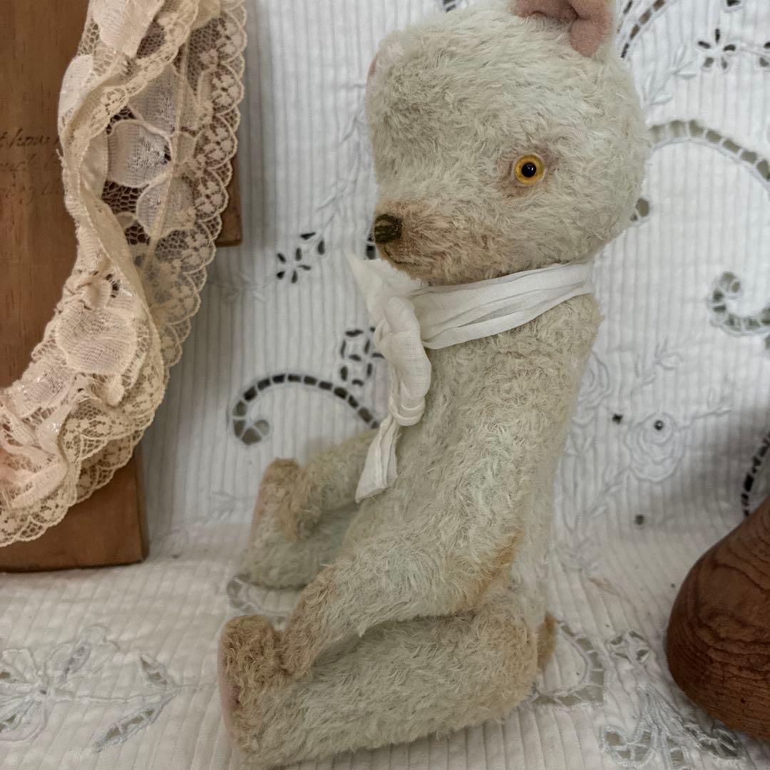 ＊専用＊ブルー グリーンベア ぬいぐるみ ハンドメイド 海外作家
