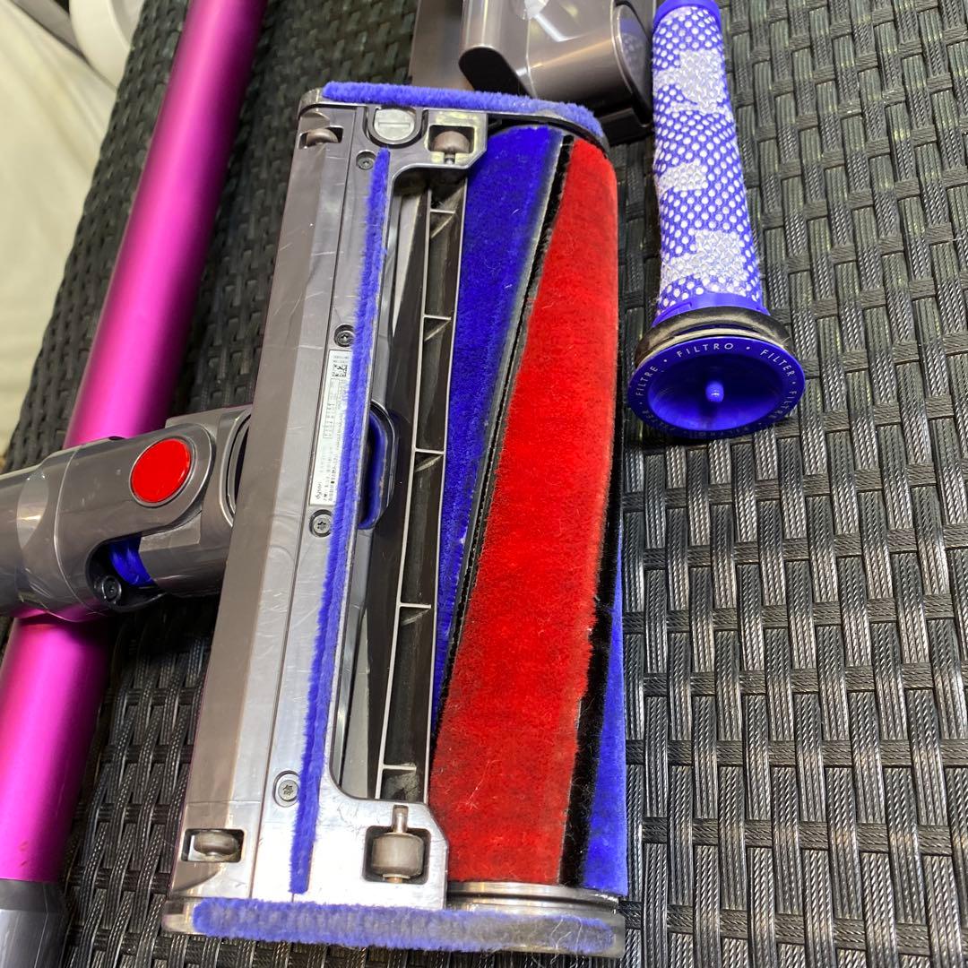 【ジャンク品】dyson SV07 スティッククリーナー 本体 ピンク