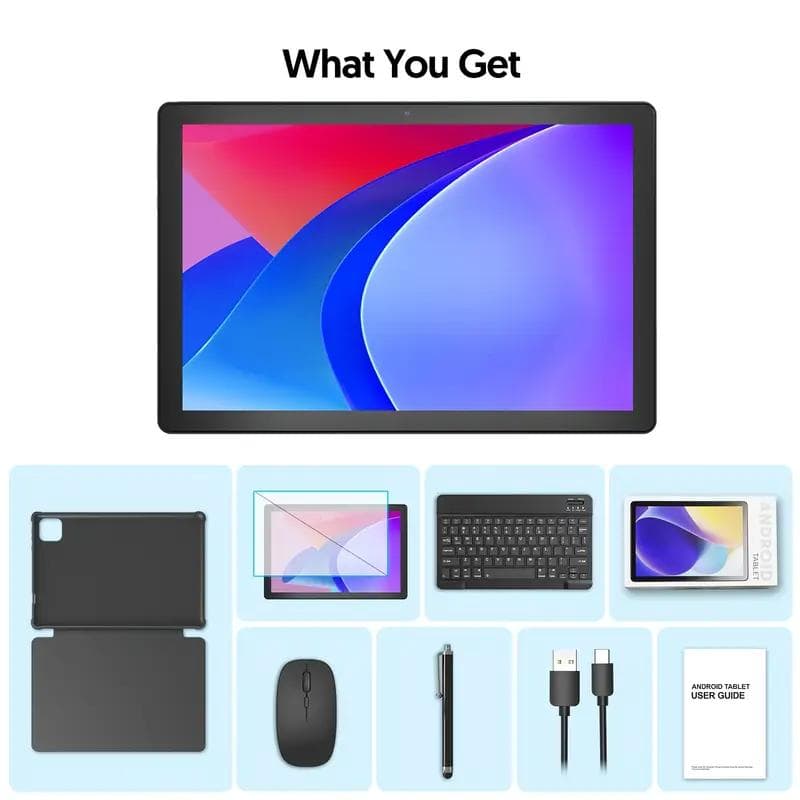 m*★様 【新品未使用】 Android 15 10インチ タブレット 12GB