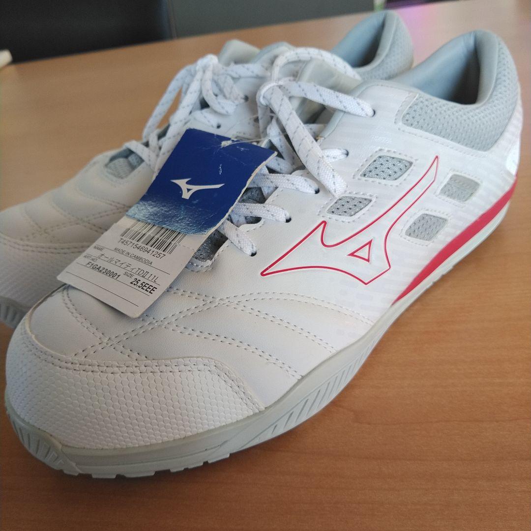 未使用 mizuno｜ミズノ 25.5cm 安全靴 オールマイティ TDII1