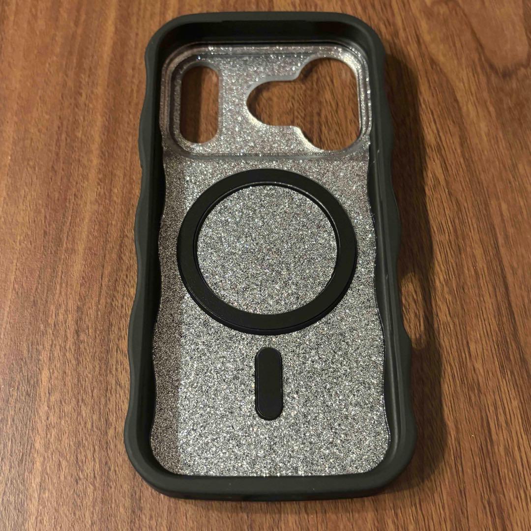 ケイトスペード iPhone17Proケース ブラック MagSafe