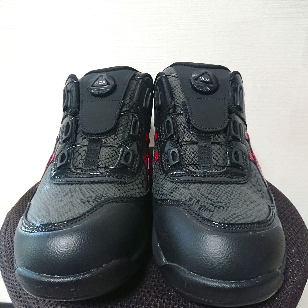 アシックス 安全靴 CP306 ブラックエディション 28cm