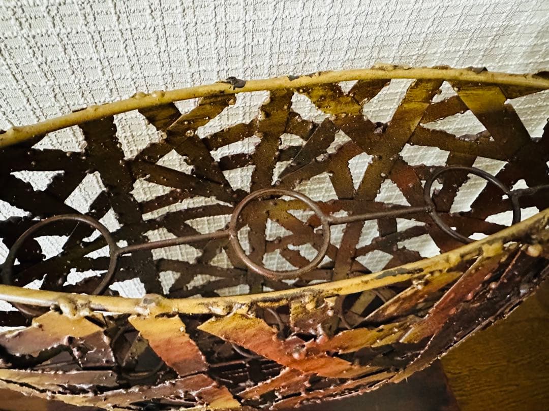 花器　オブジェ　鉄製　アクタス