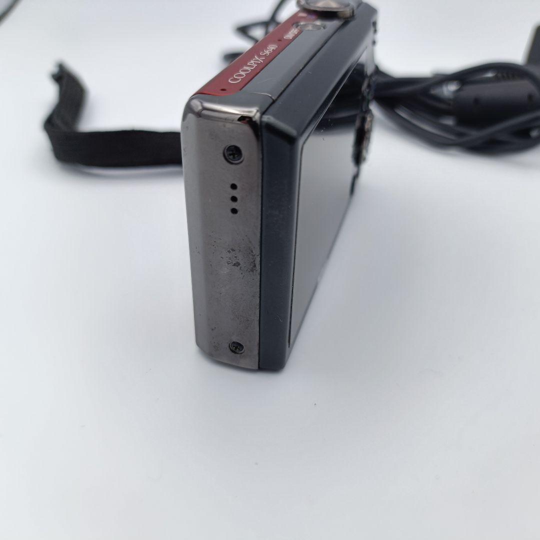 動作良好　Nikon Coolpix S640 レッド