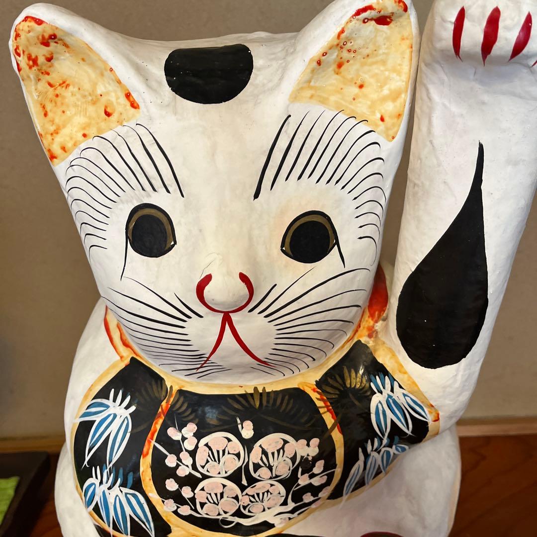 張子大型招き猫約70センチ
