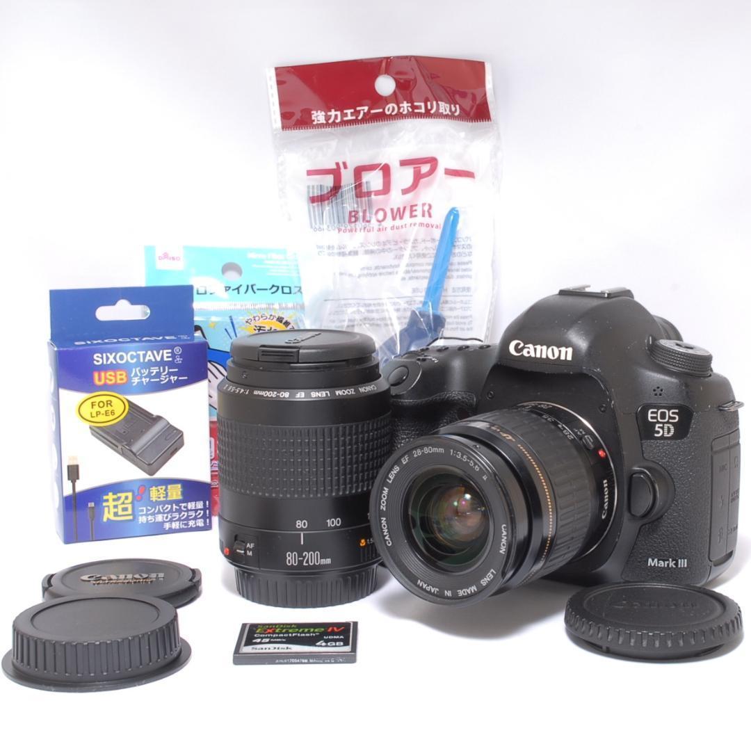 ✨Canon EOS 5D Mark III ダブルレンズセット
