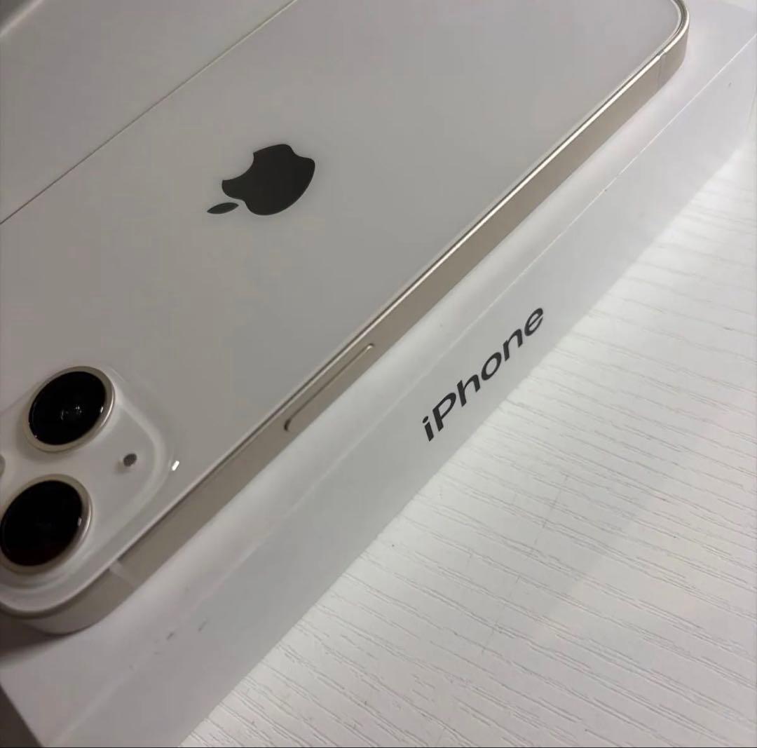 iPhone13 128GB スターライト SIMフリー 極美品