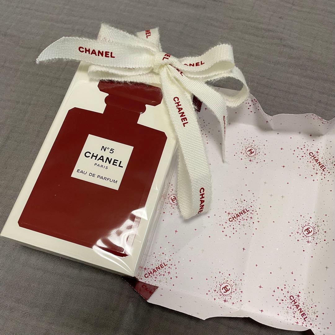 シャネル CHANEL No. 5 限定 赤いボトル 香水
