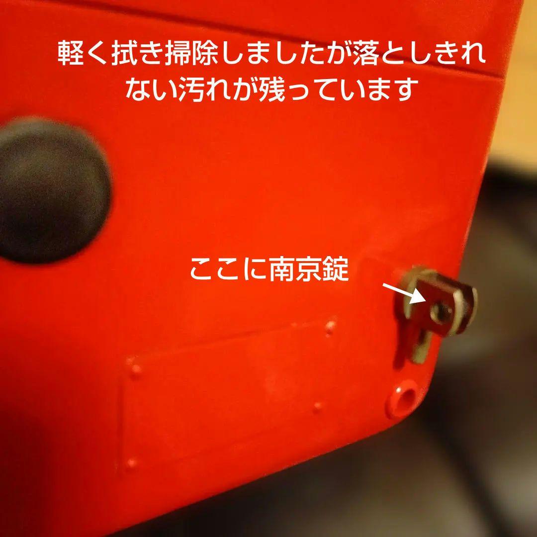 赤い公衆電話型貯金箱　赤電話　ダイヤル式電話機　アブスロック　ビンテージ　看板