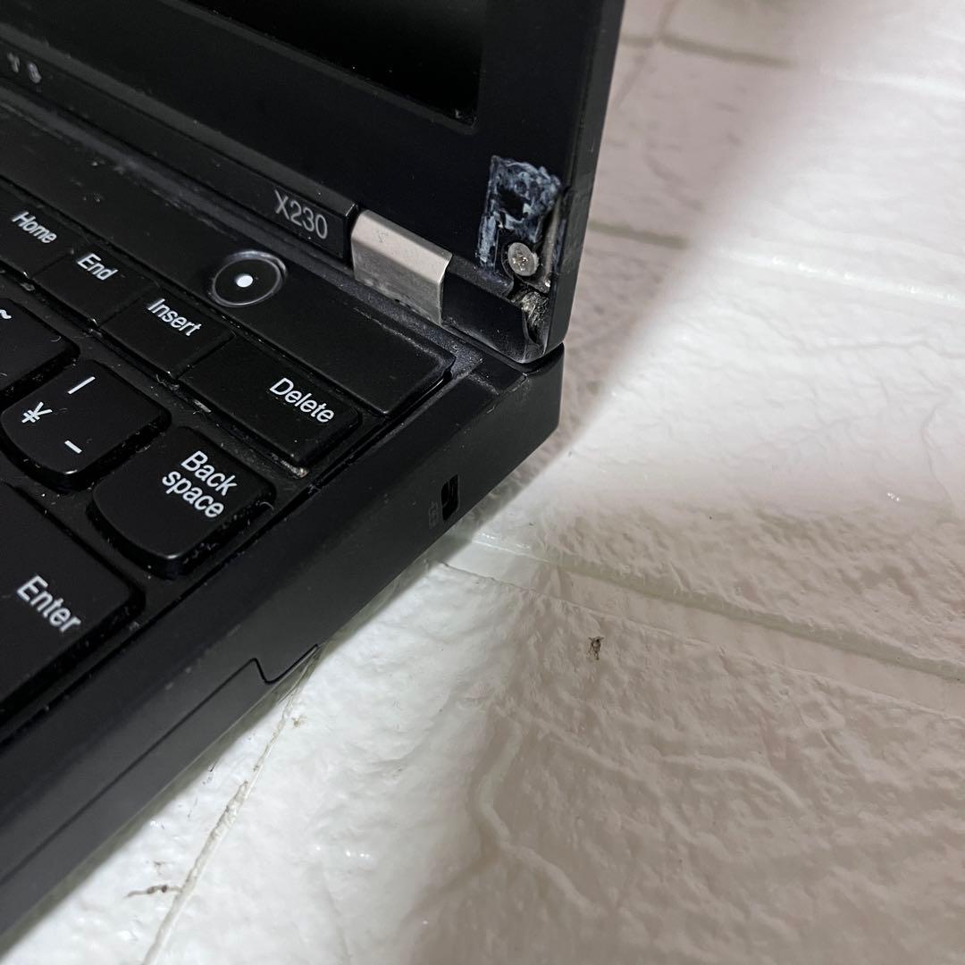 ★中古レノボパソコンSSD128GB★X230 カメラ ノートPC401