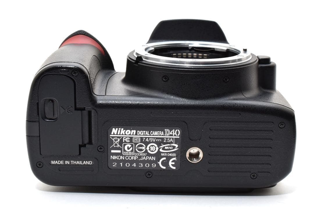 ❤️ Nikon D40 ❤️ 一眼レフ　ダブルレンズセット　ショット数　5547枚