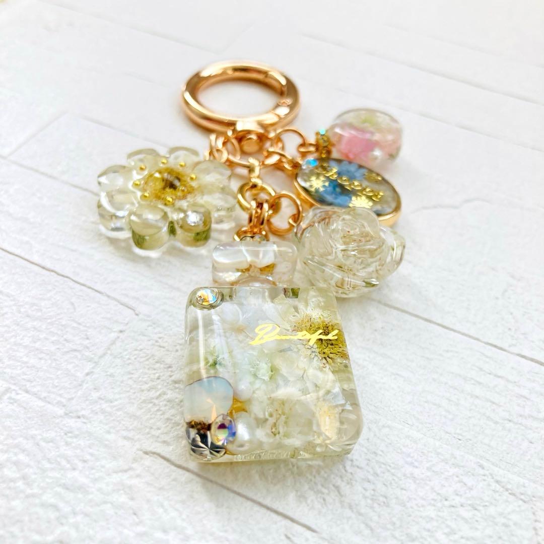 S☆Mページ　Man名入れチャーム、レジンキーホルダー