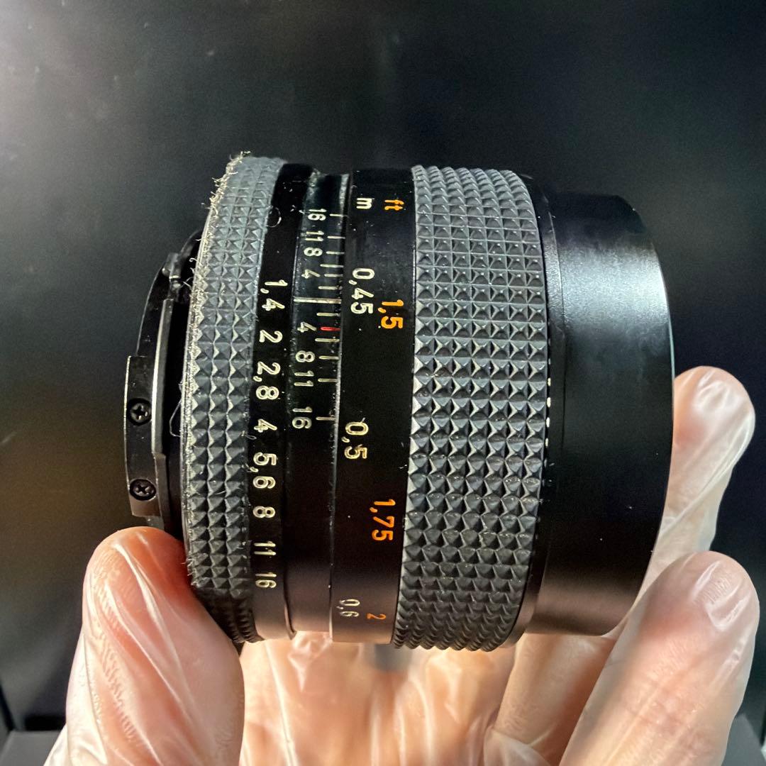 動作確認済 CONTAX RTS＋Planar 50mm F1.4 T セット
