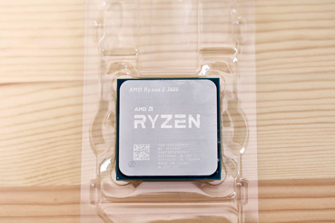 AMD Ryzen 5 3600 BOX【CPUファン未使用】