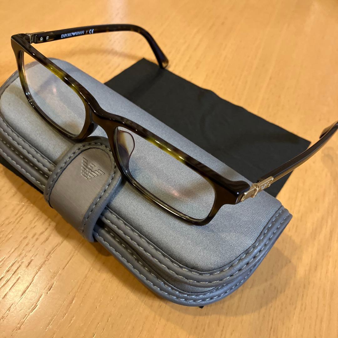 メガネ　眼鏡　アルマーニ　EMPORIO ARMANI