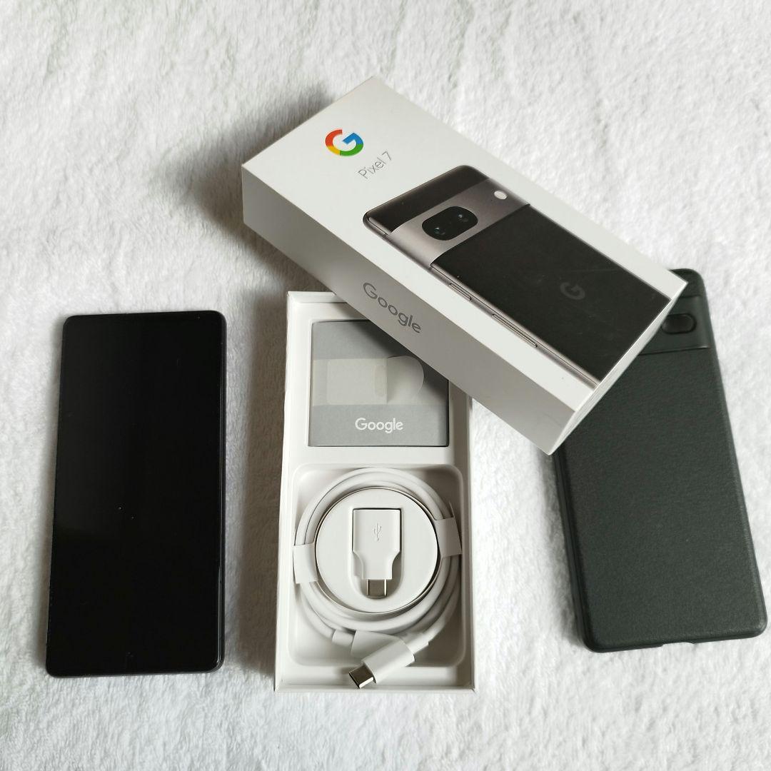 Google Pixel 7 ブラック 本体 充電ケーブル付き