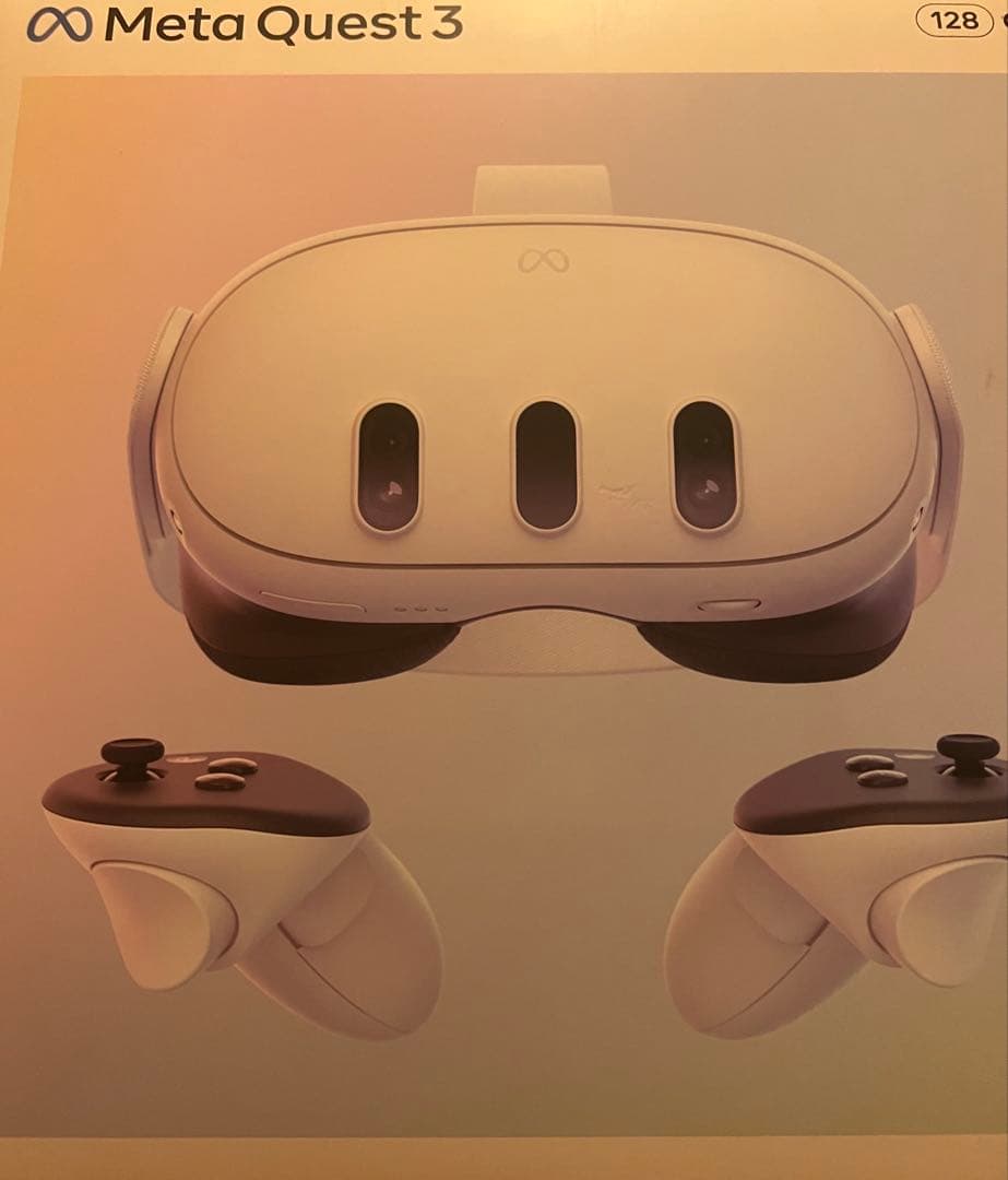【美品】 Quest 3 128GB+BOBOVR ストラップ付き