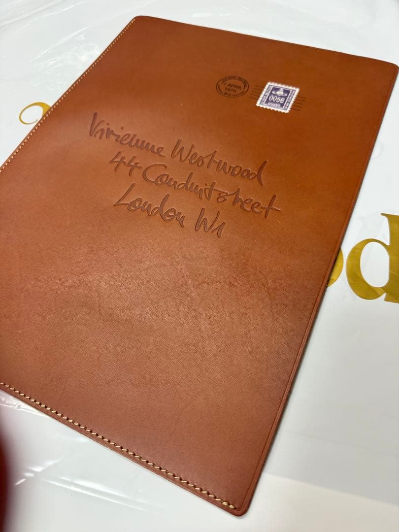 Vivienne Westwood レザーファイル A4 正規品新品
