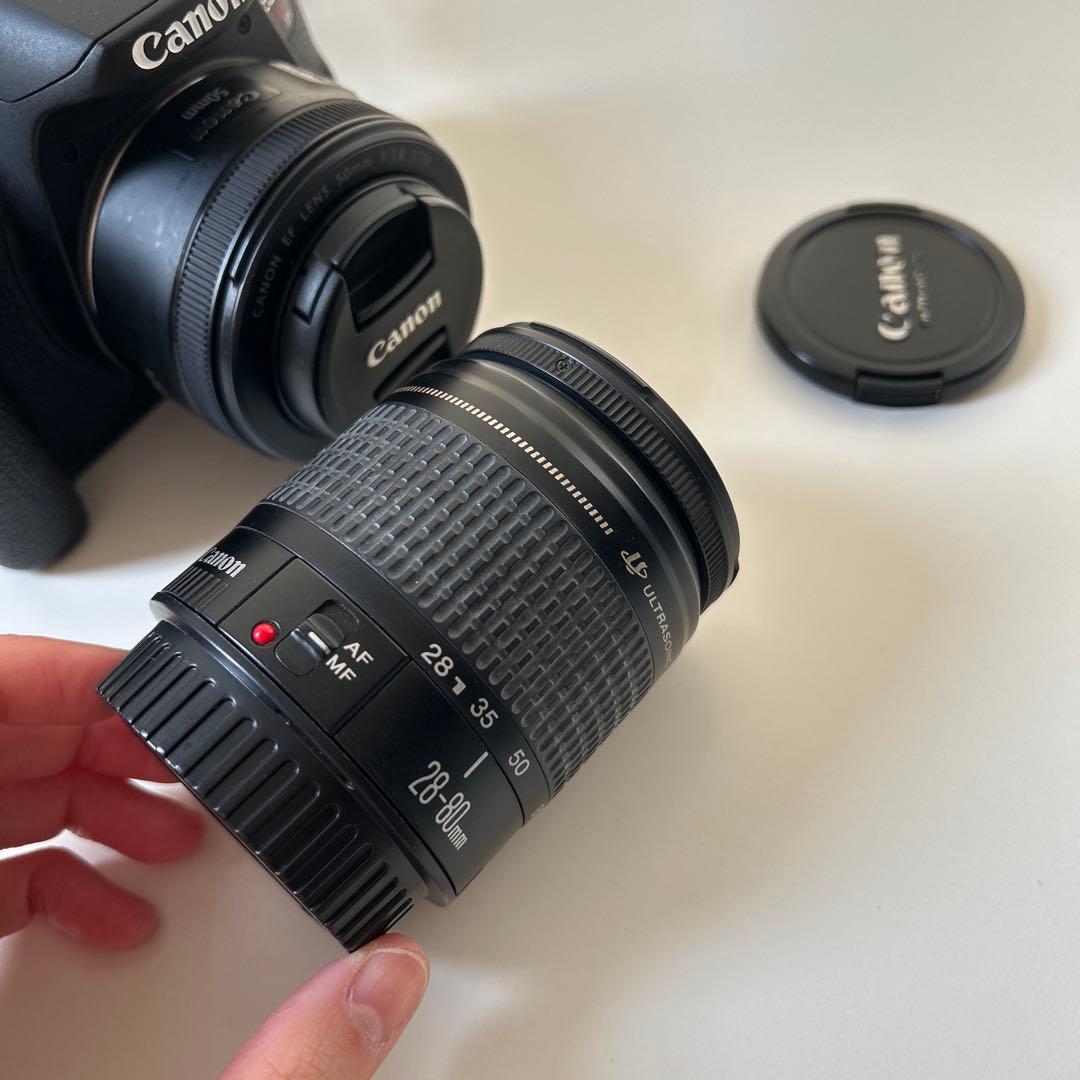 Canon EOS Kiss X7i 標準レンズ　単焦点レンズ