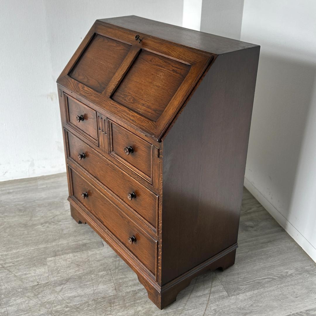 イギリス アンティーク家具 ビューロー　机 1930年頃 019B