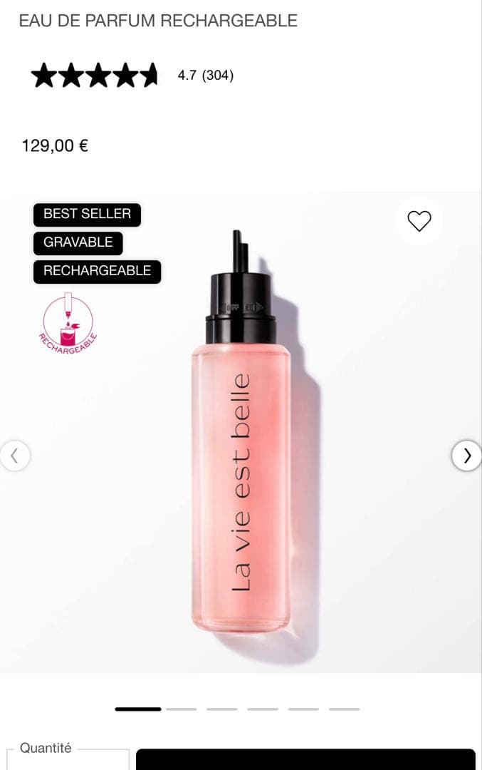 Lancôme La Vie Est Belle 100ml リフィル