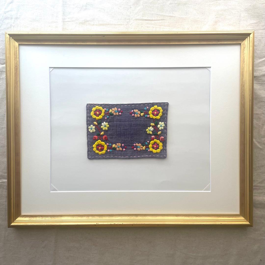 【 La Renaissance 】MARUI ×会津木綿 刺繍祈りのセット