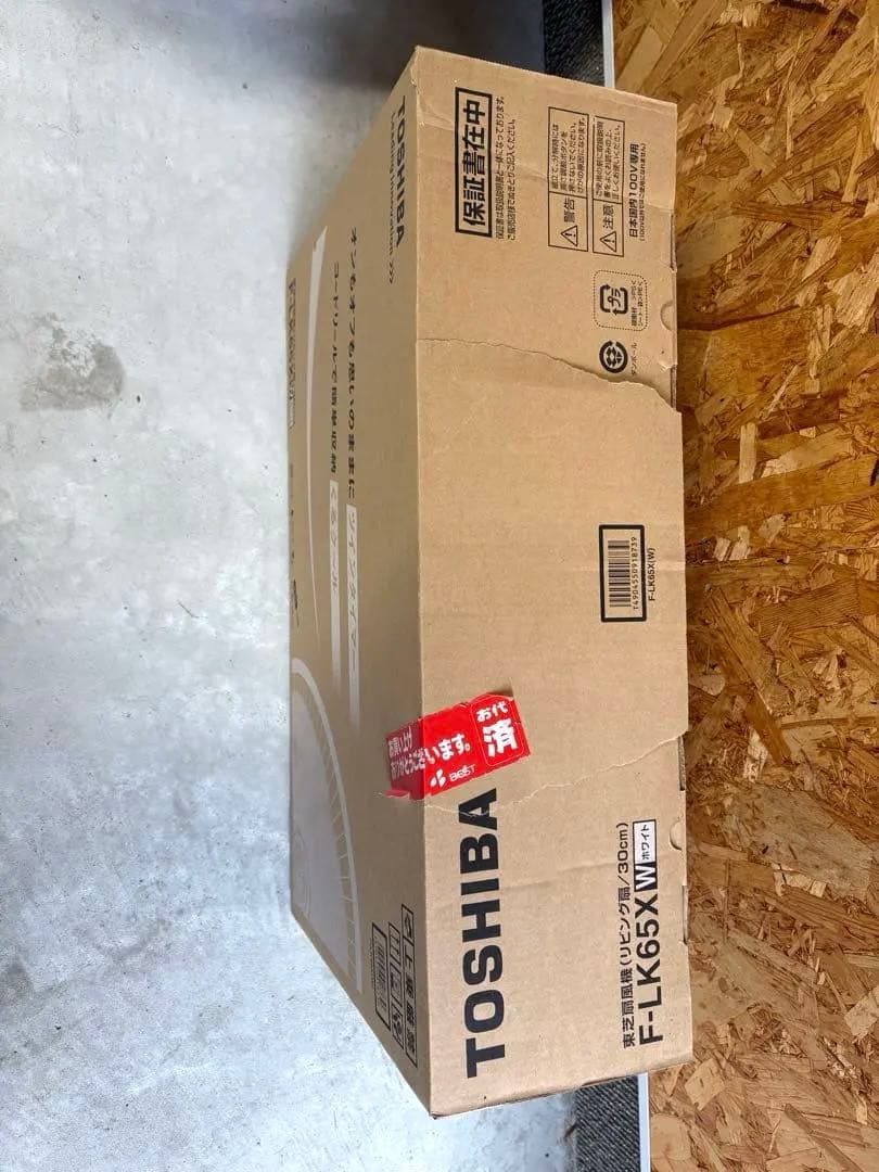 TOSHIBA 家庭用扇風機 F-LK65X W