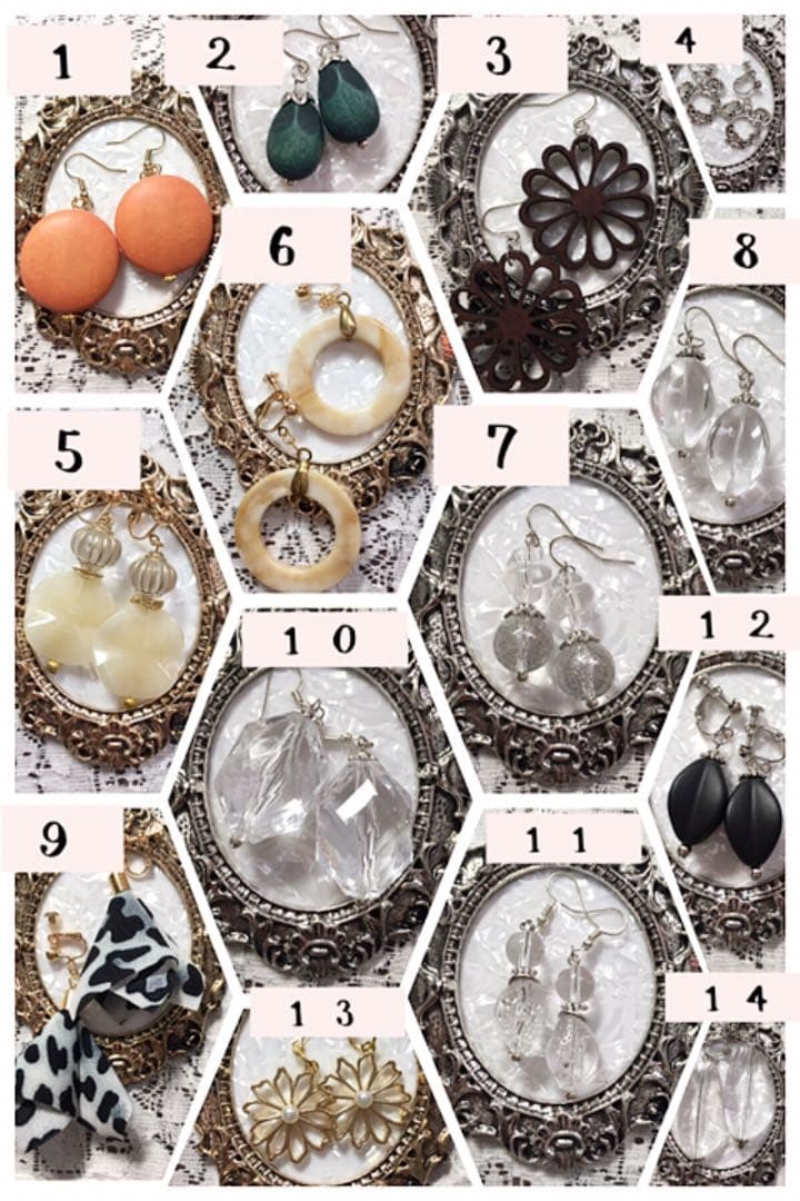 ¥350均一のイヤリングorピアス