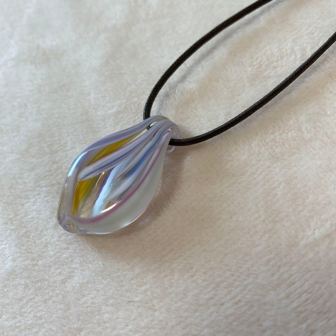 【おまとめ・売約済み】ガラス工房　アクセサリー　ネックレス
