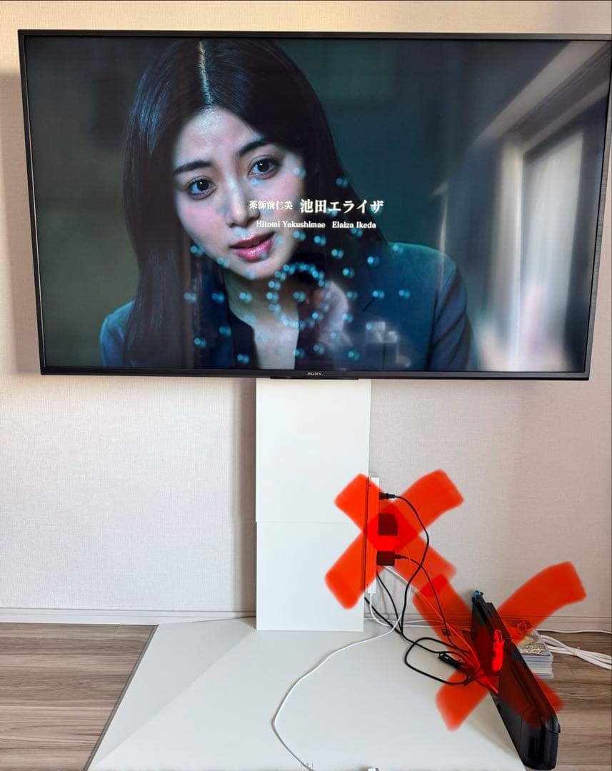 液晶テレビ BRAVIA KJ-55X75WL 55V型　ウォールセット