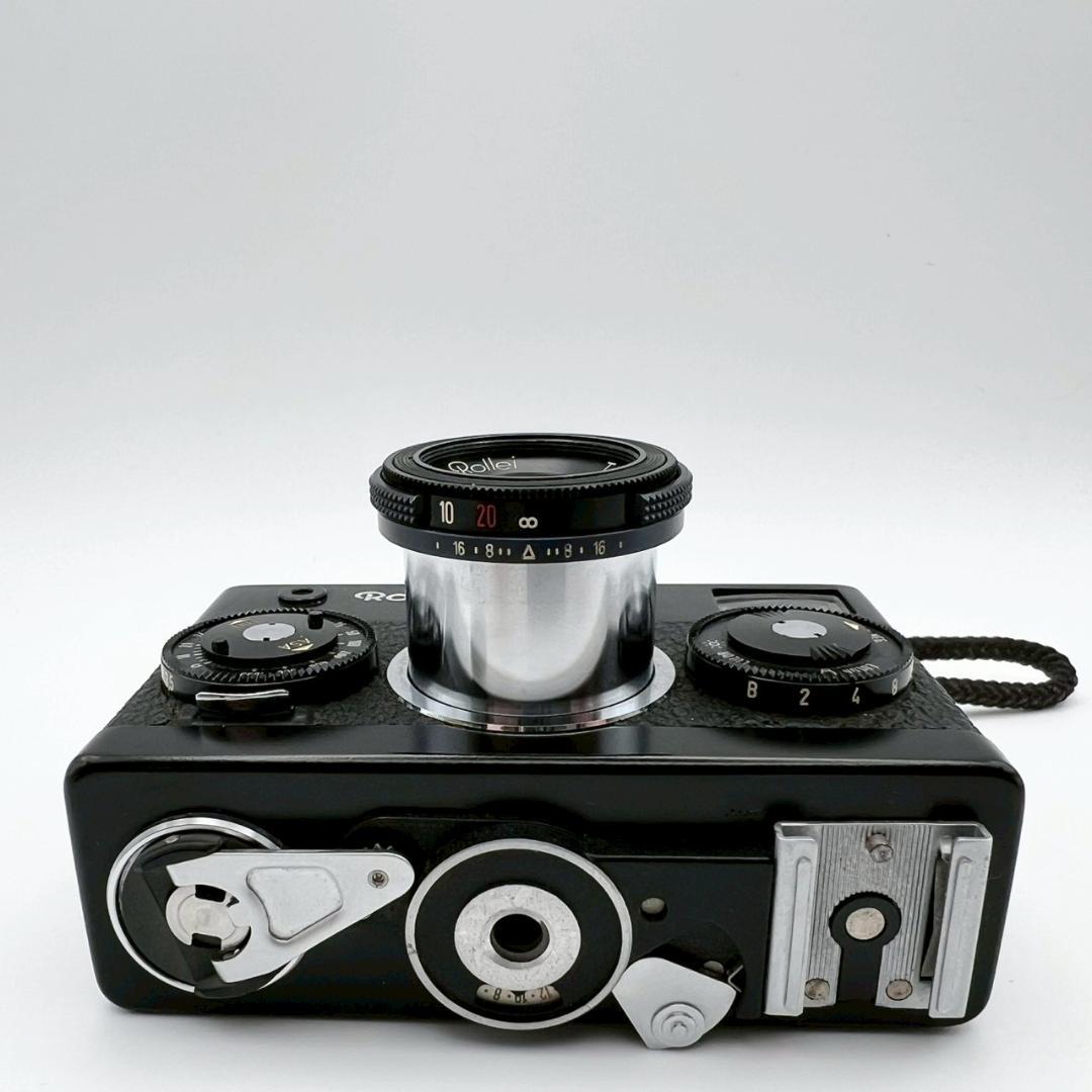 【動作品】Rollei 35 ブラック コンパクト 単焦点 フィルム