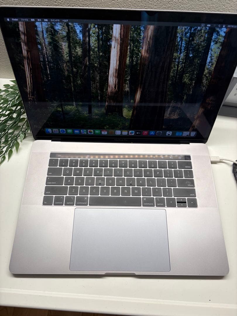 2018年MacBook Pro15インチ2.4 GHz i9 32GB RAM