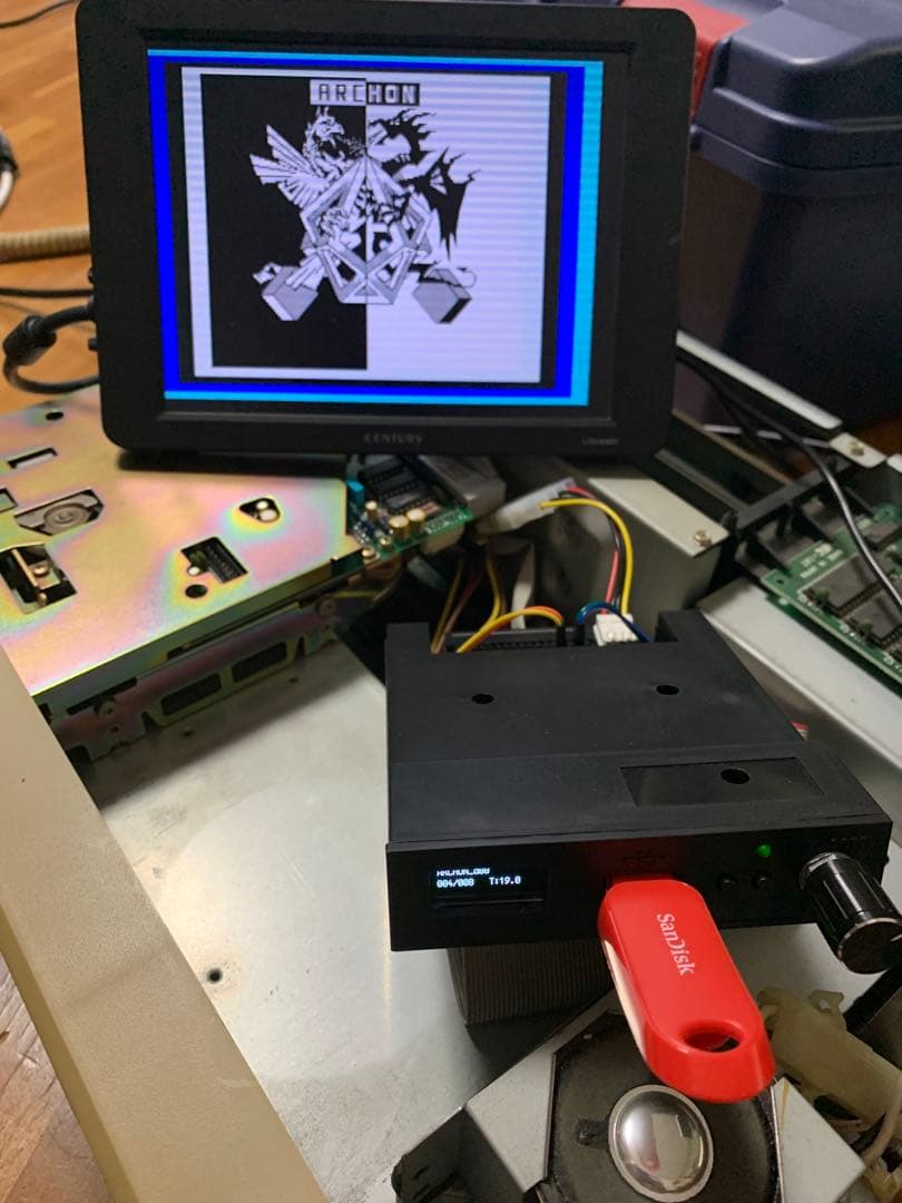Gotek フロッピーエミュレータ X68 98 88 MSX 動確済　FDD