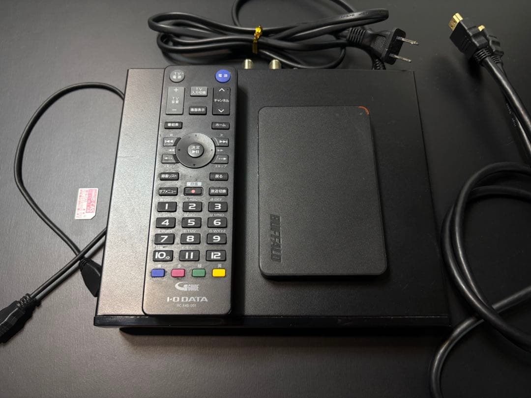 I-O DATA HVTR-BCTX3 2TB HDDセット 3番組同時録画可能