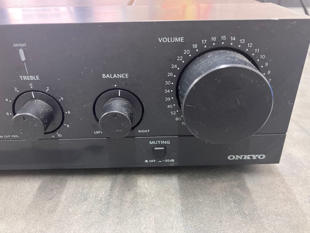 【通電確認済み】ONKYO Integra P-306 ステレオプリアンプ現状品
